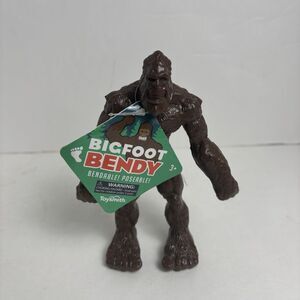 BIGFOOT BENDY Flex Figure Sasquatch Bendable Toy Toysmith 5"